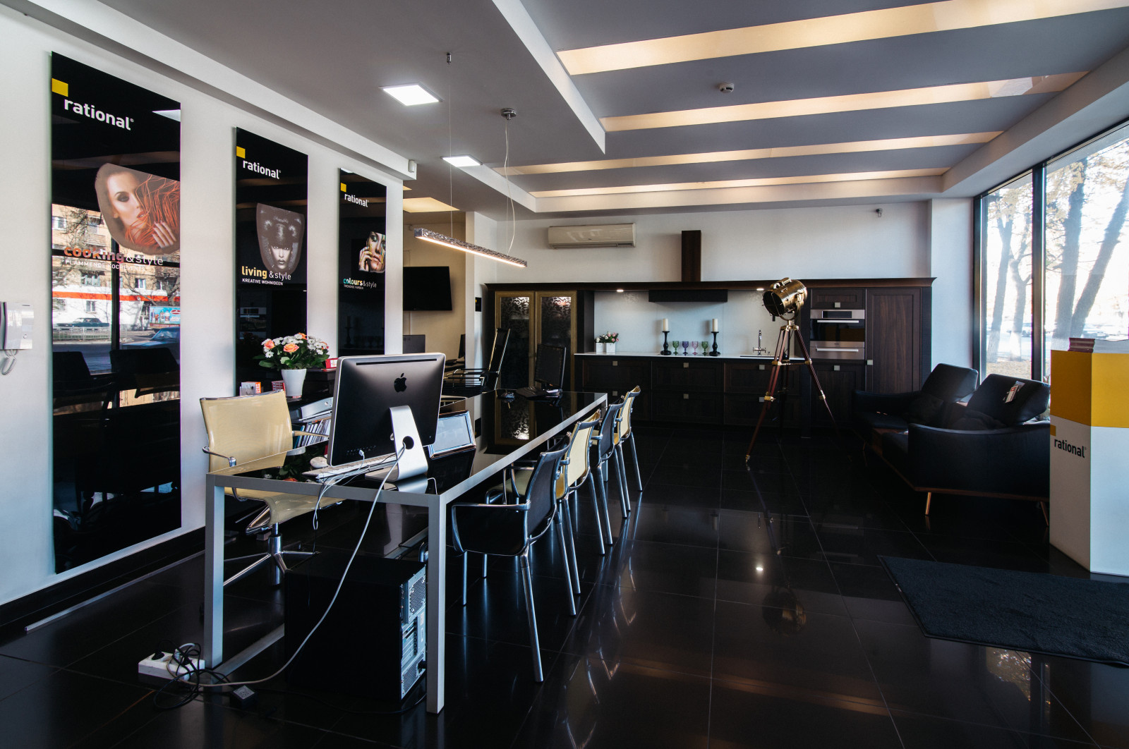 Интерьерная съемка, съемка кухонь компании Hauswelt \ Scavolini