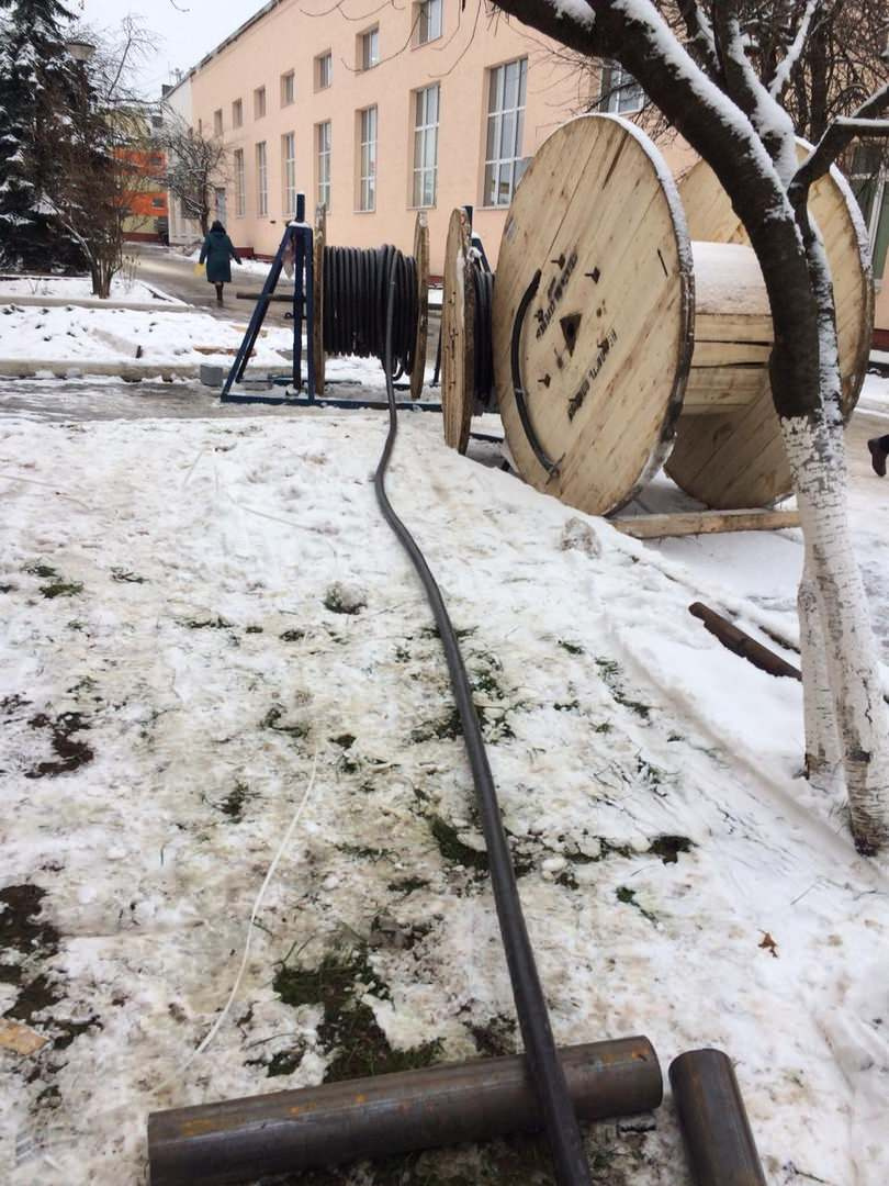 Обложка проекта: Наружные коммуникации