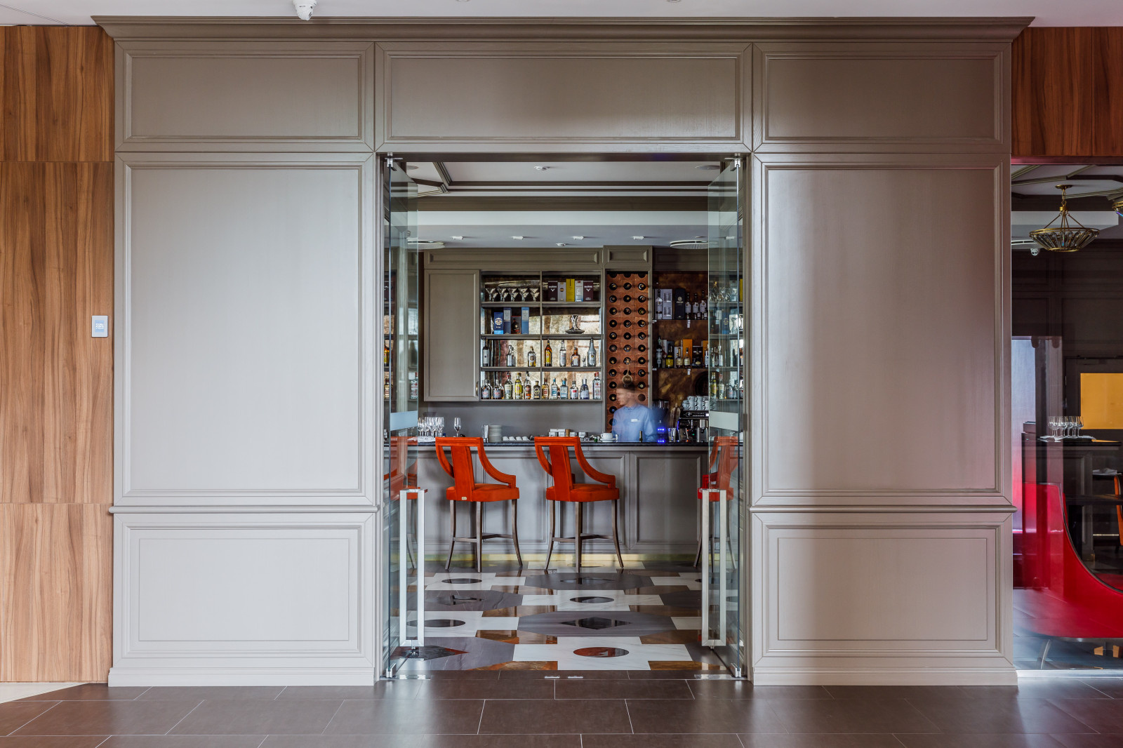 Проект ресторан "Four Points by Sheraton" дизайнера Светланы Романовой