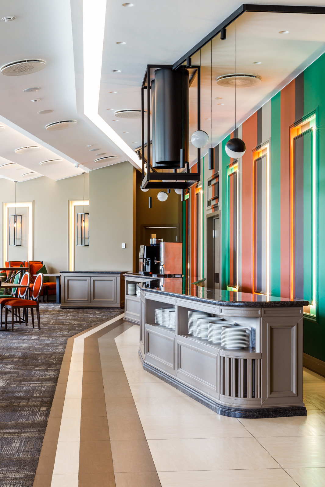 Проект ресторан "Four Points by Sheraton" дизайнера Светланы Романовой