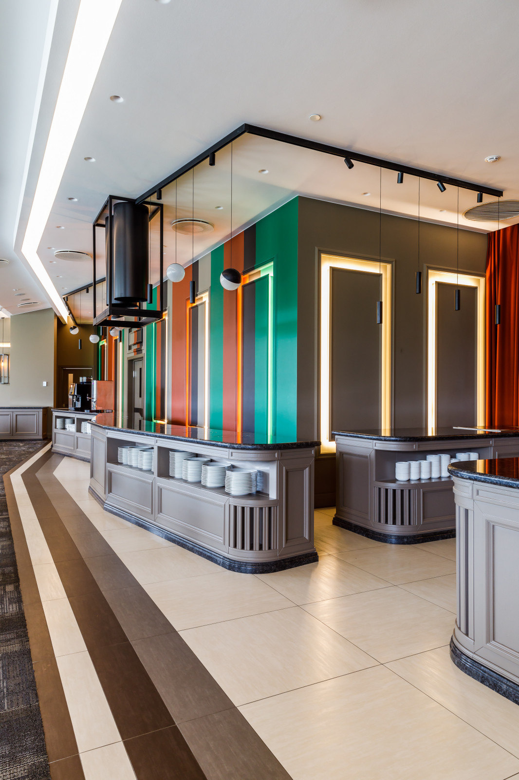 Проект ресторан "Four Points by Sheraton" дизайнера Светланы Романовой