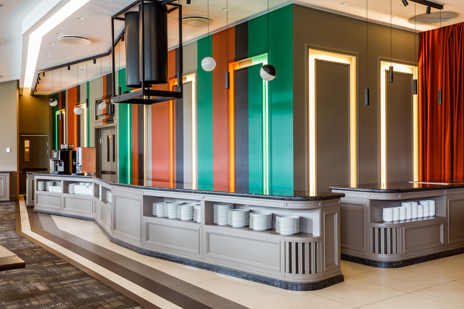 Проект ресторан "Four Points by Sheraton" дизайнера Светланы Романовой