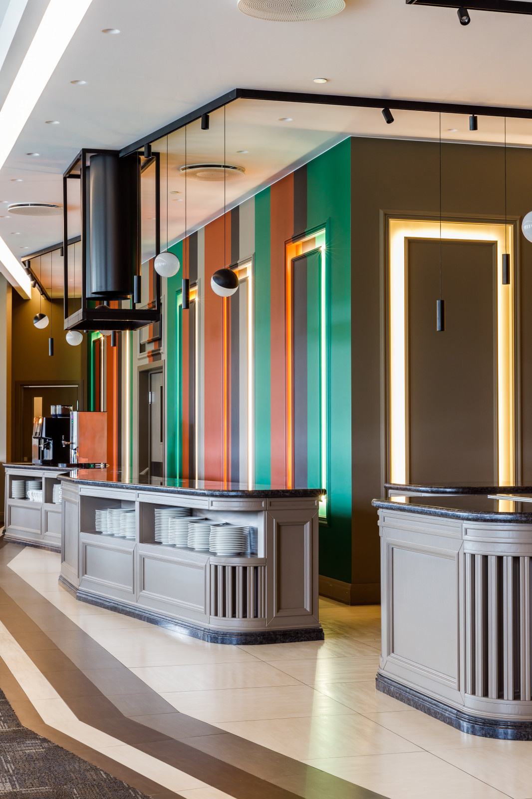 Проект ресторан "Four Points by Sheraton" дизайнера Светланы Романовой