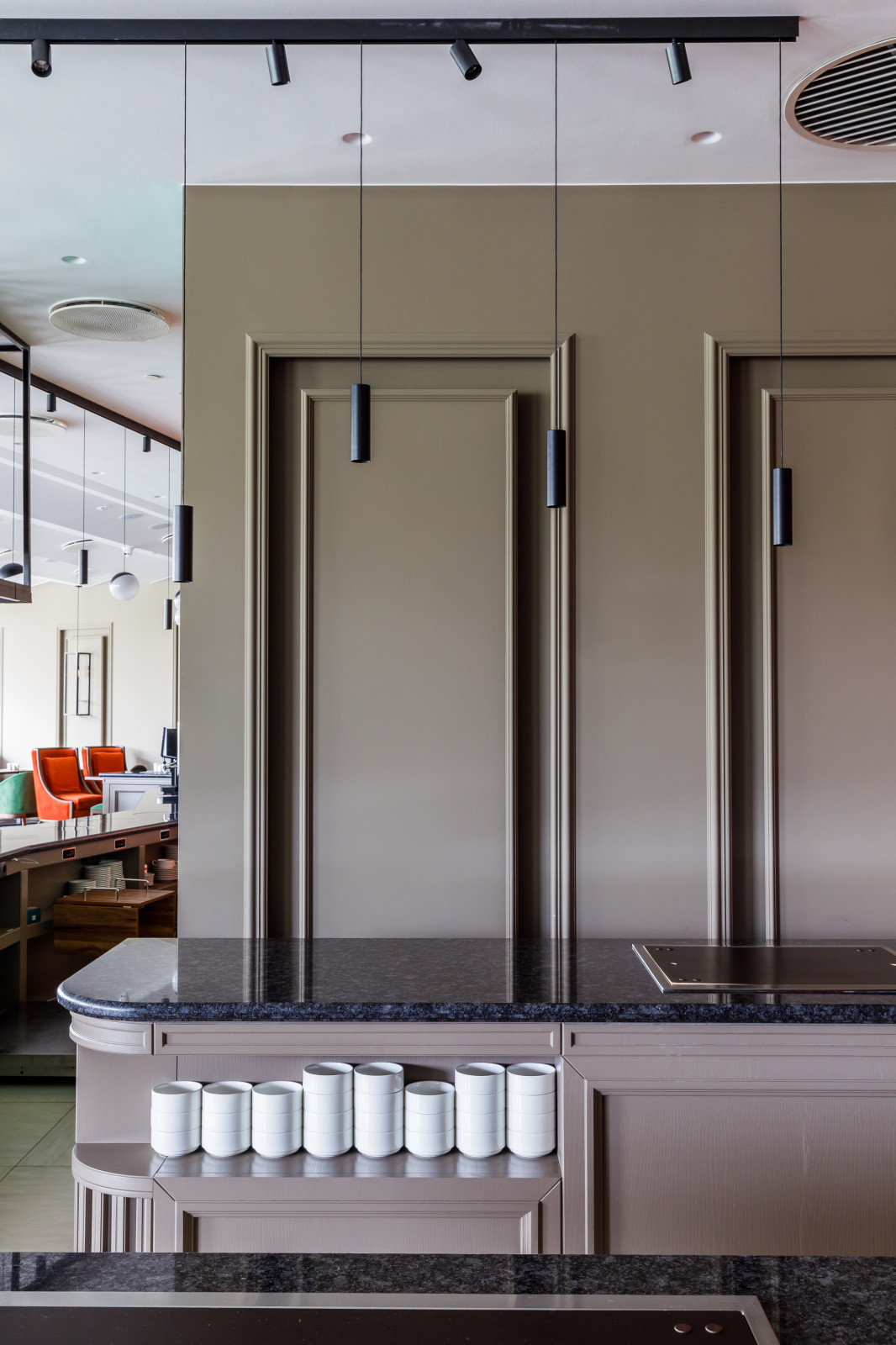 Проект ресторан "Four Points by Sheraton" дизайнера Светланы Романовой