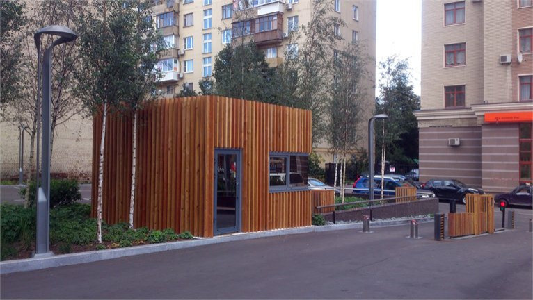 КПП БЦ «Лайтхаус», Валовая ул., 26