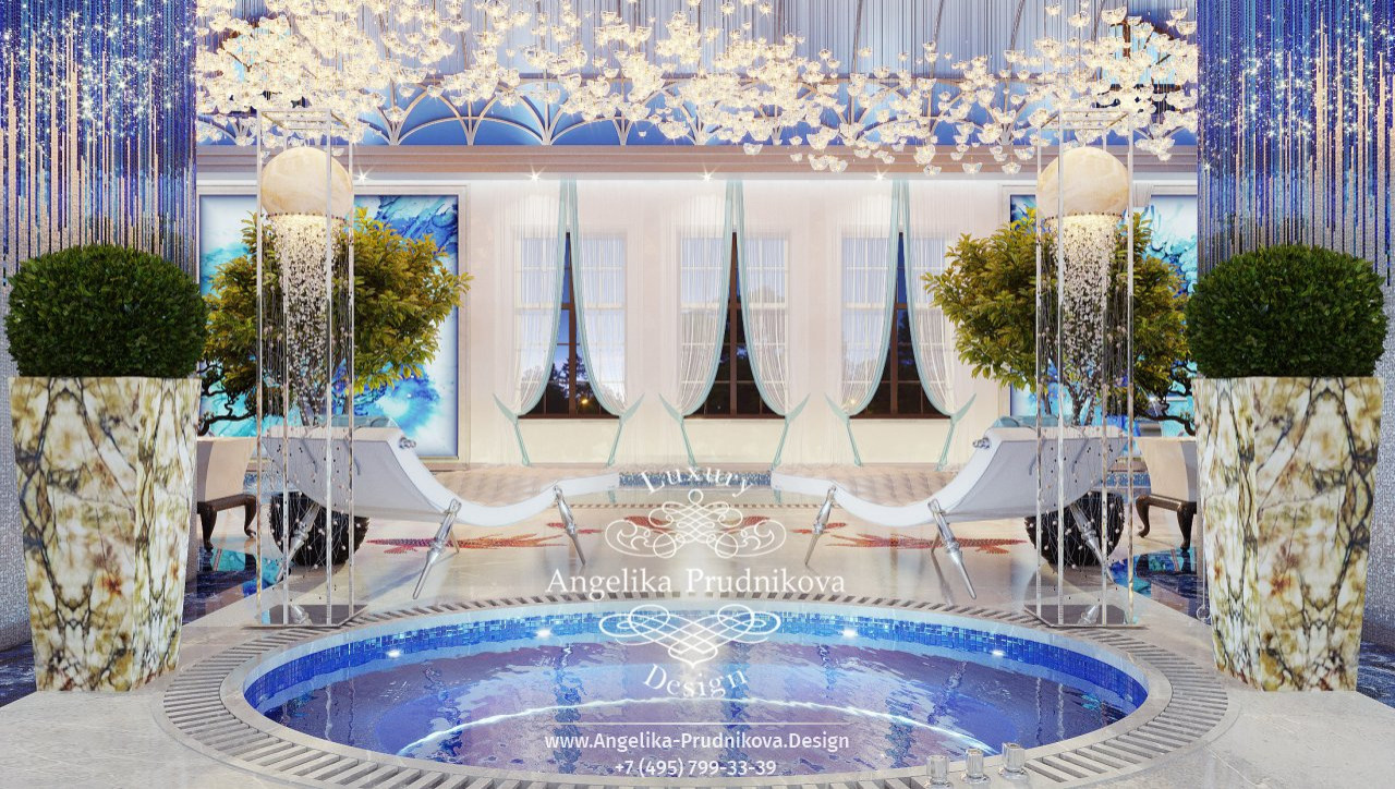 Дизайн-проект СПА-зоны в КП Сады Майендорф