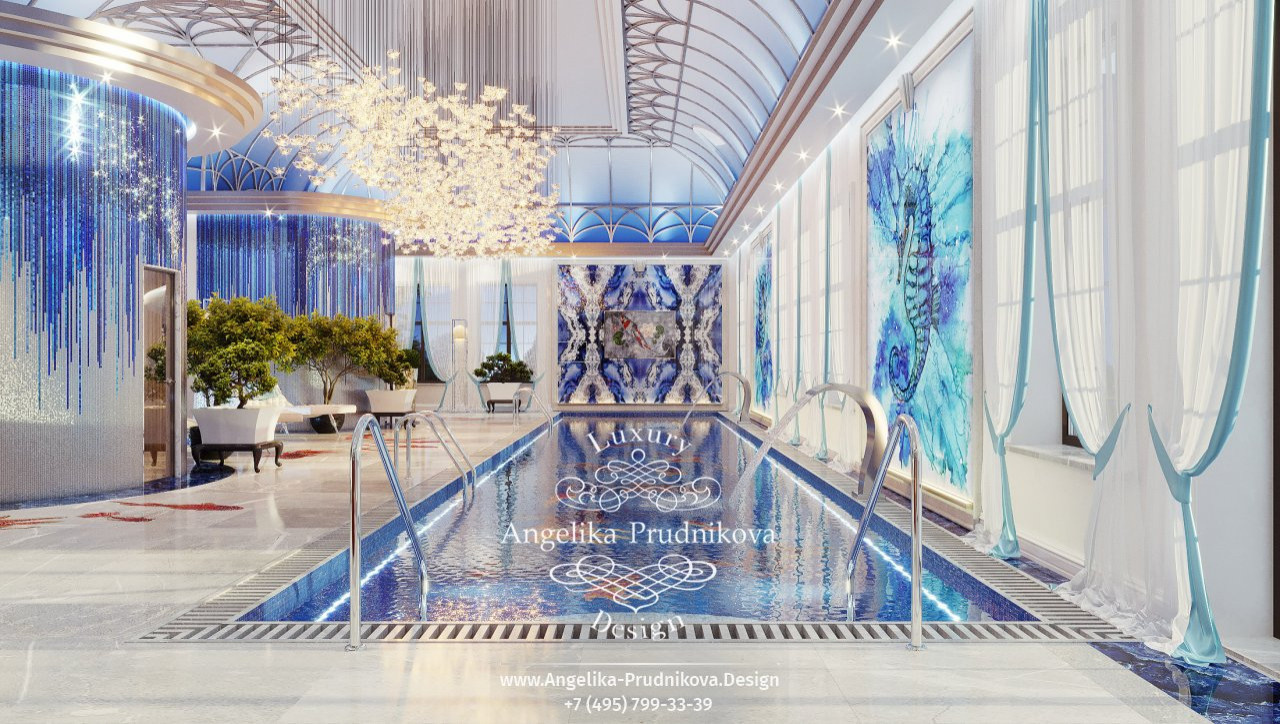 Дизайн-проект СПА-зоны в КП Сады Майендорф