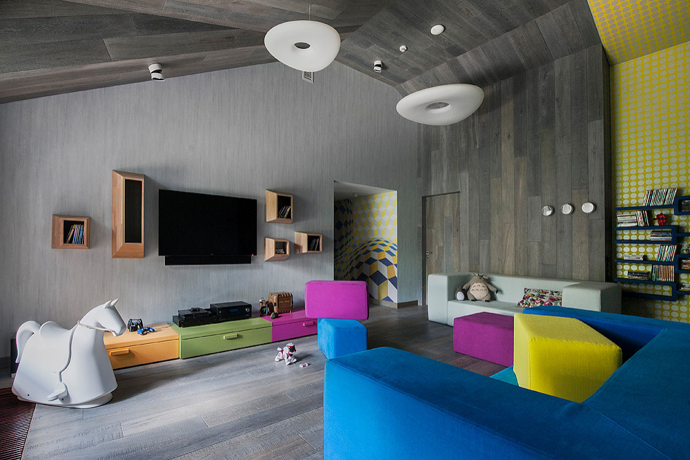 Детская зона в загородном доме