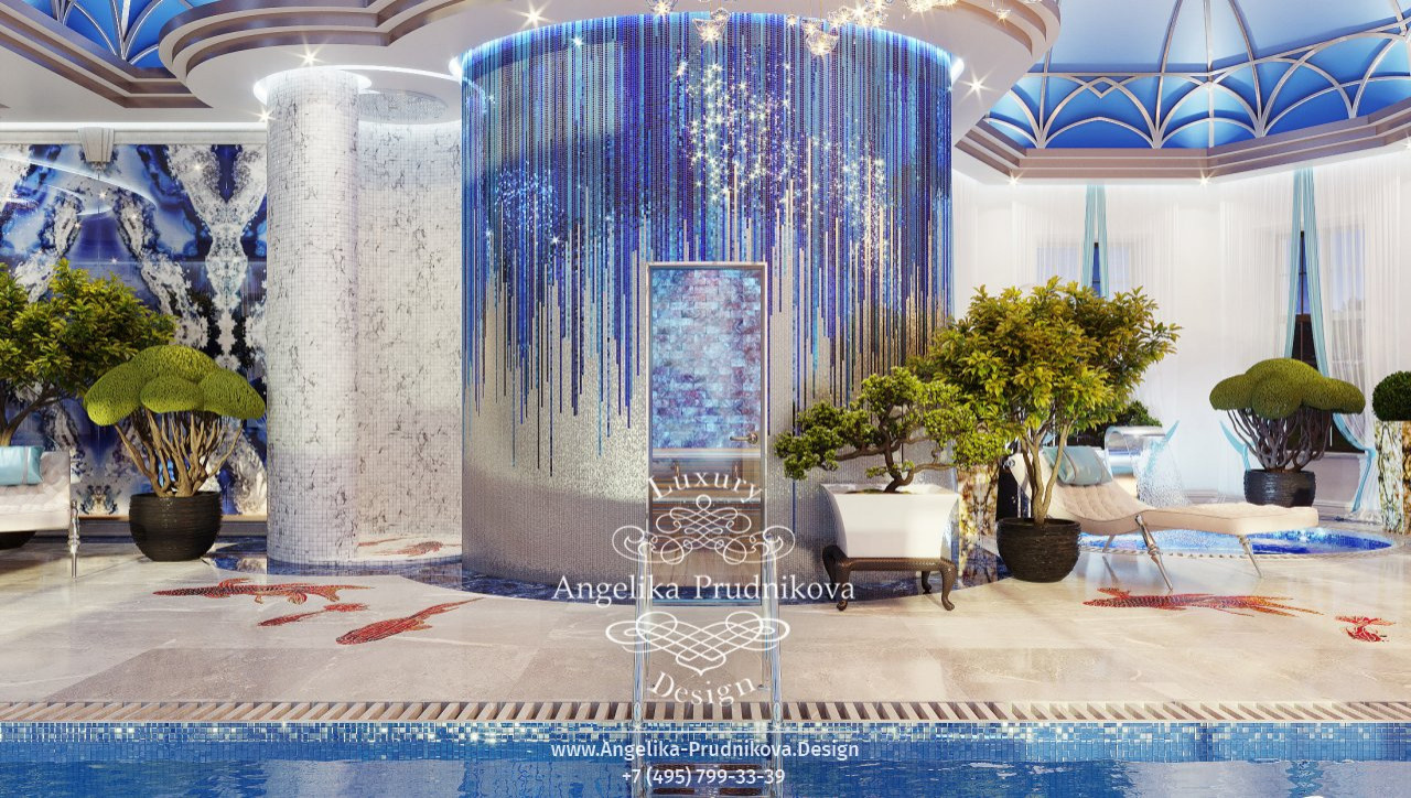 Дизайн-проект СПА-зоны в КП Сады Майендорф