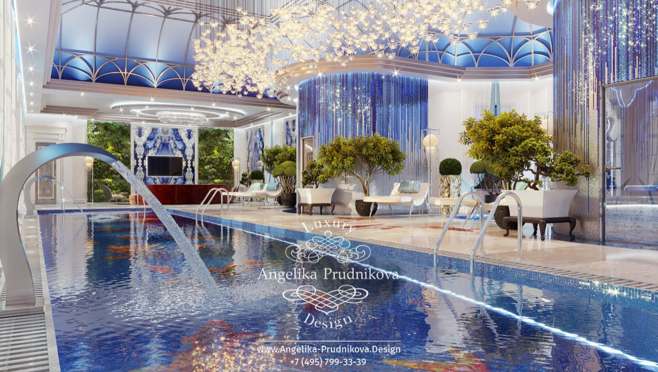 Дизайн-проект СПА-зоны в КП Сады Майендорф