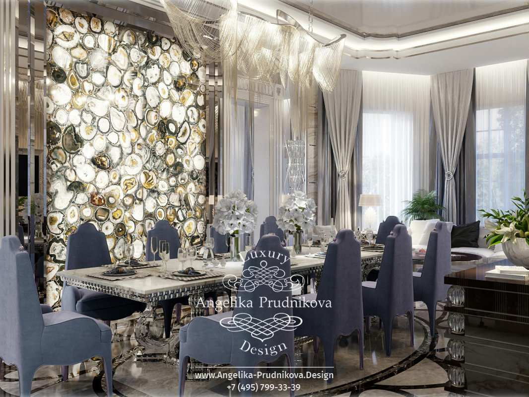 Дизайн-проект интерьера загородного дома в КП Сады Майендорф