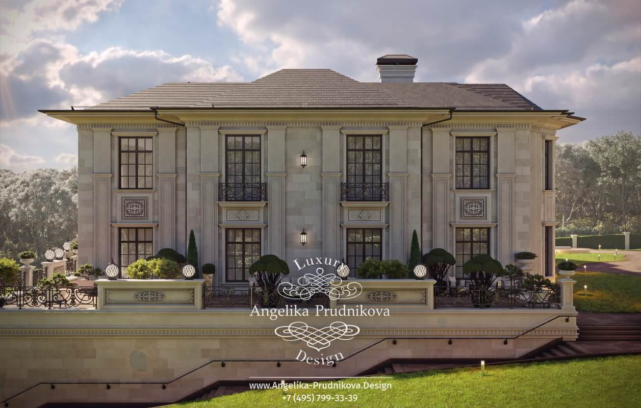 Дизайн-проект экстерьера в КП Agalarov Estate