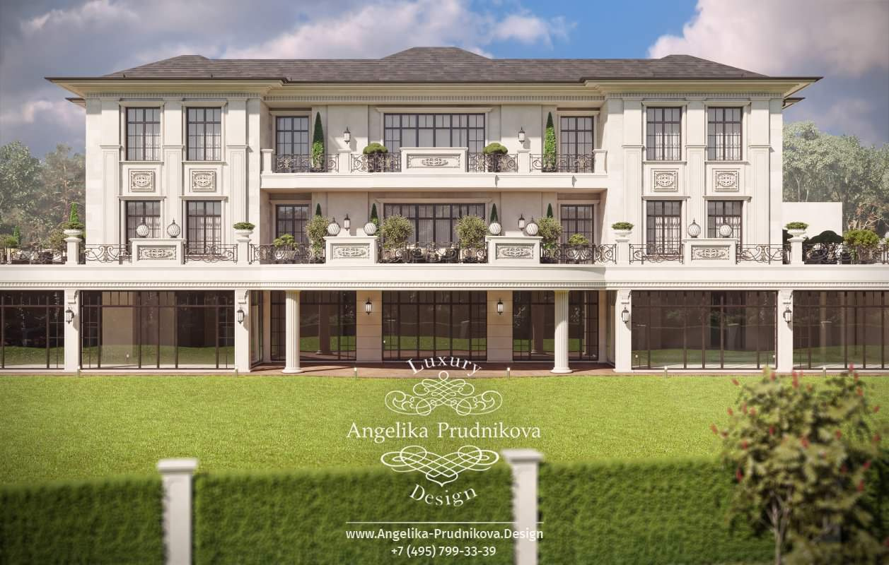 Дизайн-проект экстерьера в КП Agalarov Estate