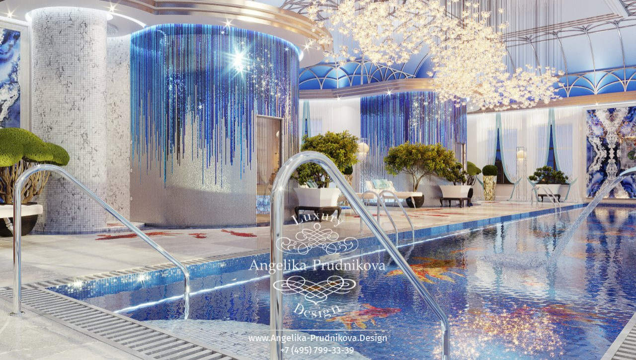 Дизайн-проект СПА-зоны в КП Сады Майендорф