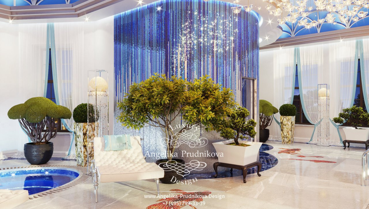 Дизайн-проект СПА-зоны в КП Сады Майендорф