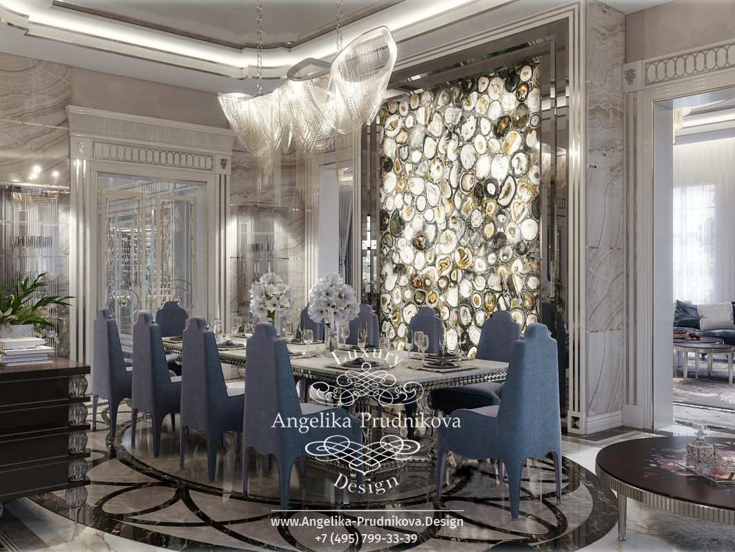 Дизайн-проект интерьера загородного дома в КП Сады Майендорф