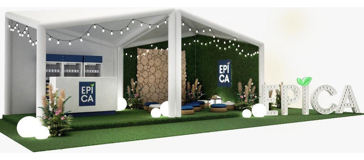 Обложка проекта: Аренда стены из искусственных растений для шатра Epica СПб