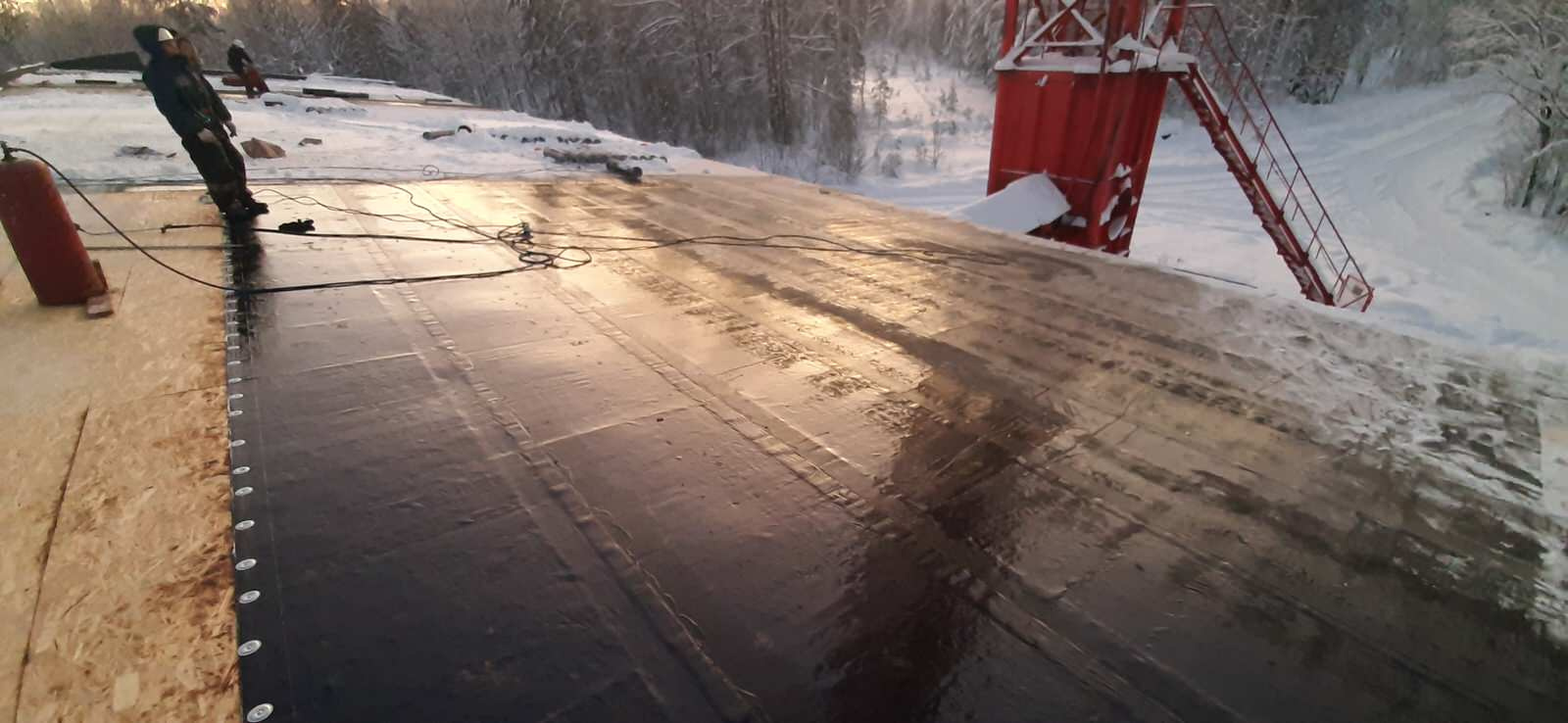 Кровля телевышки