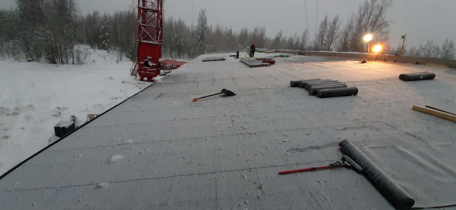 Кровля телевышки