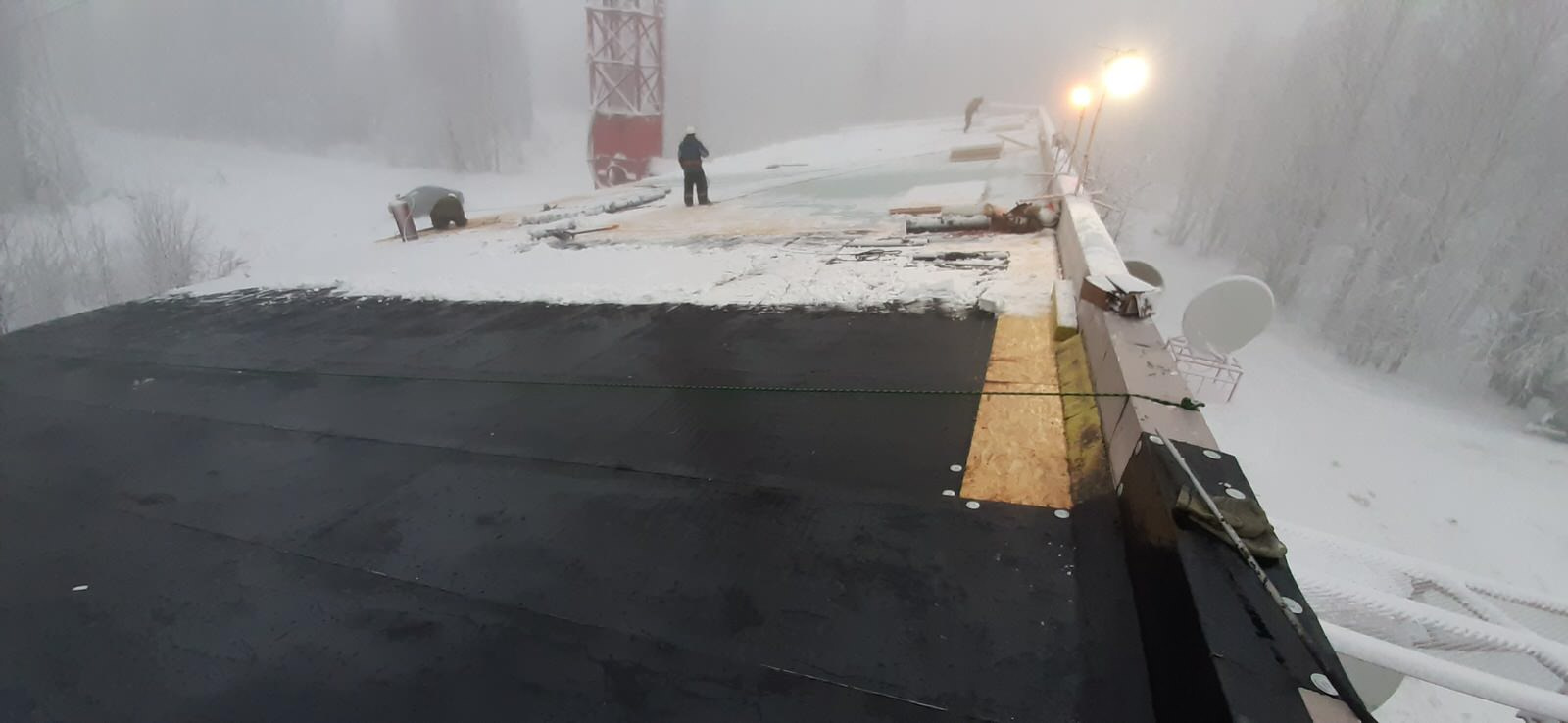 Кровля телевышки