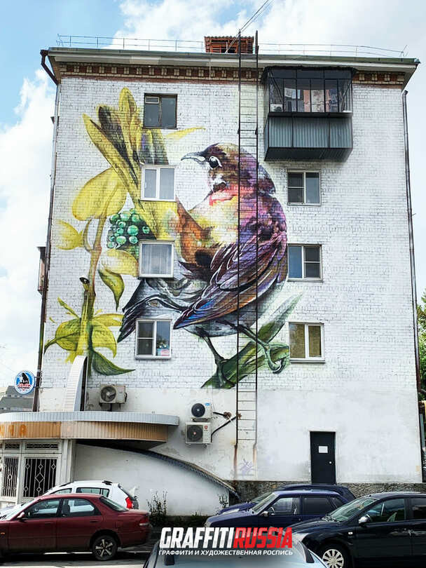 Роспись фасадов, граффити