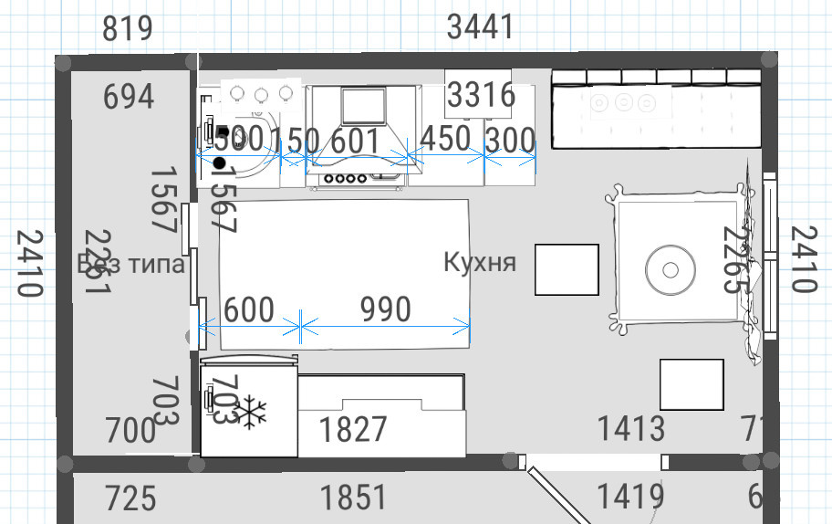 Современная кухня в стиле кантри на даче