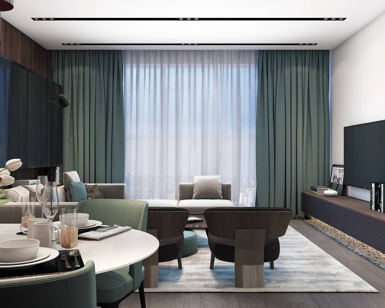 Асимметричная трёшка