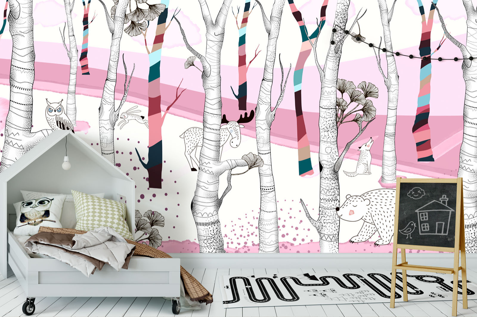 Коллекция фотообоев Woodland