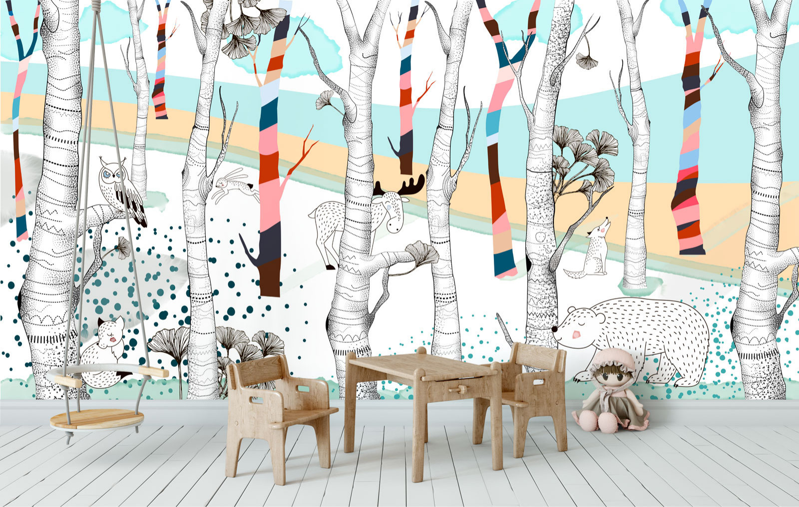 Коллекция фотообоев Woodland