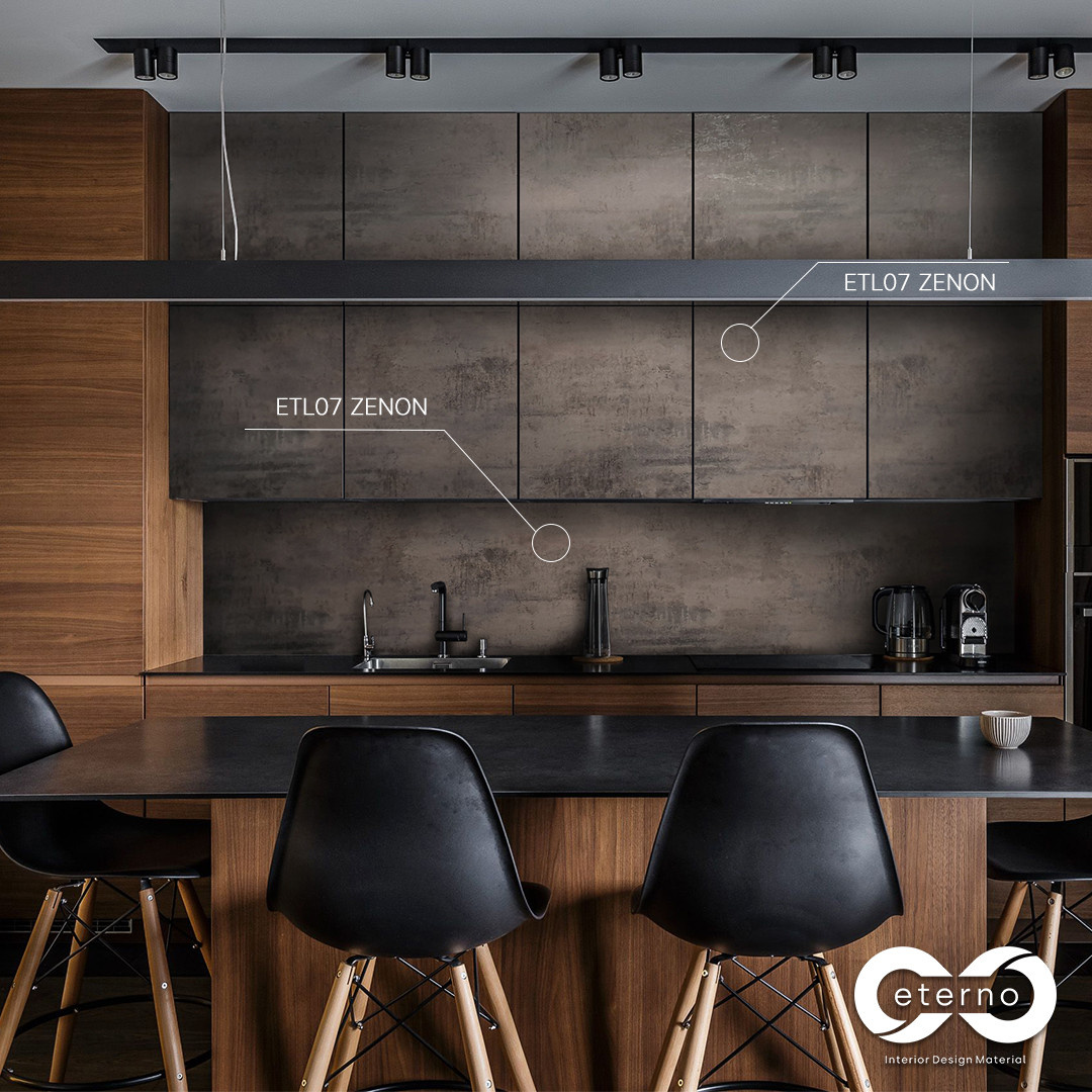 Изготовление мебели с использованием фасадов и фартуков из МДФ плит "Eterno"