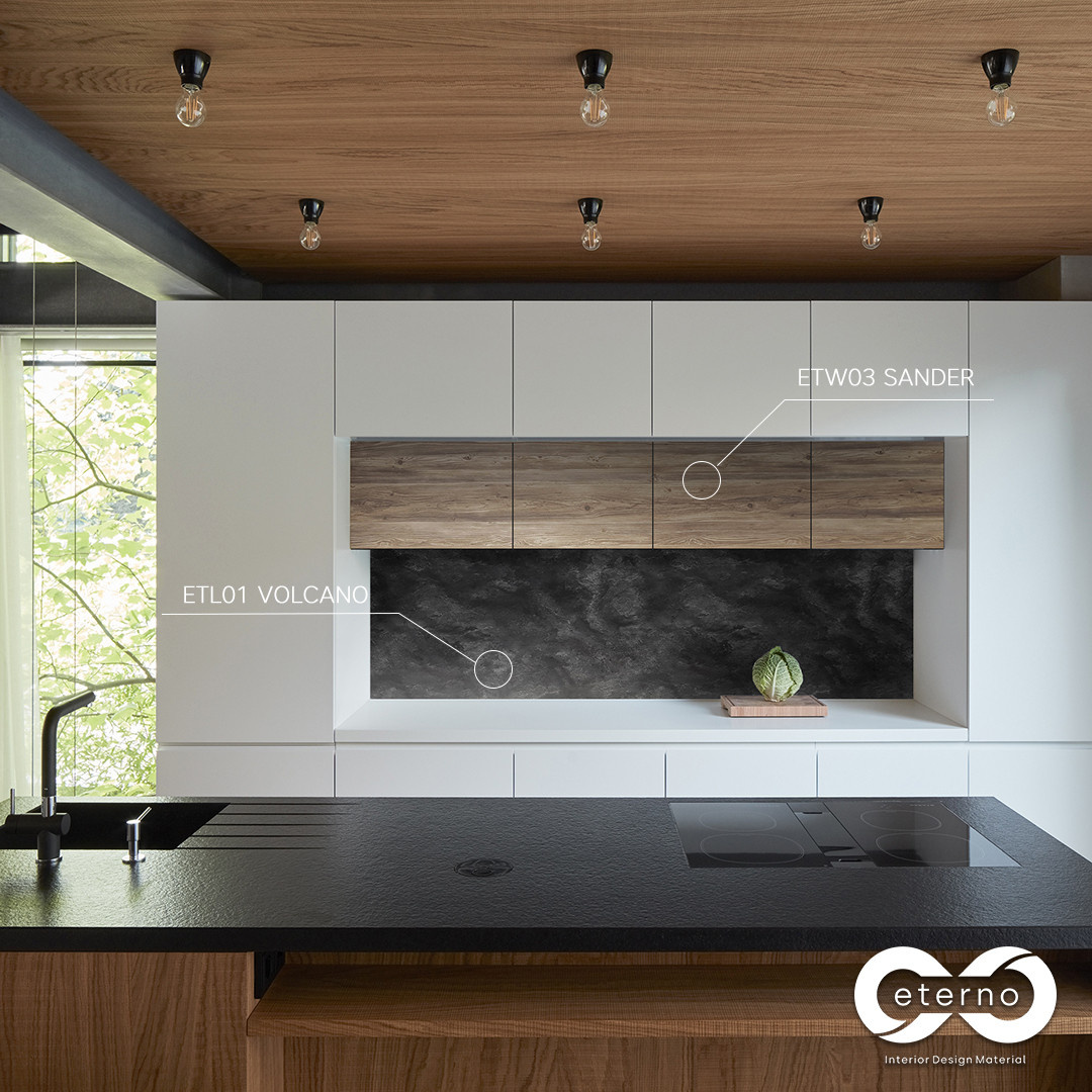 Изготовление мебели с использованием фасадов и фартуков из МДФ плит "Eterno"