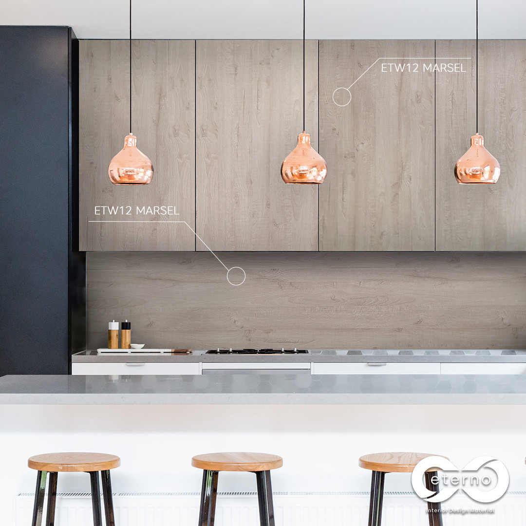 Изготовление мебели с использованием фасадов и фартуков из МДФ плит "Eterno"