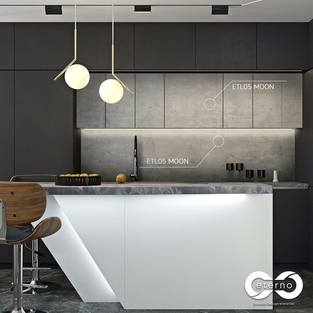 Изготовление мебели с использованием фасадов и фартуков из МДФ плит "Eterno"