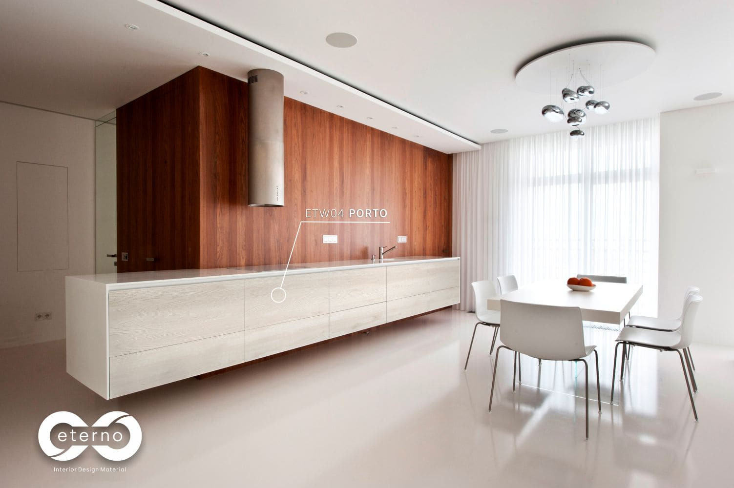 Изготовление мебели с использованием фасадов и фартуков из МДФ плит "Eterno"