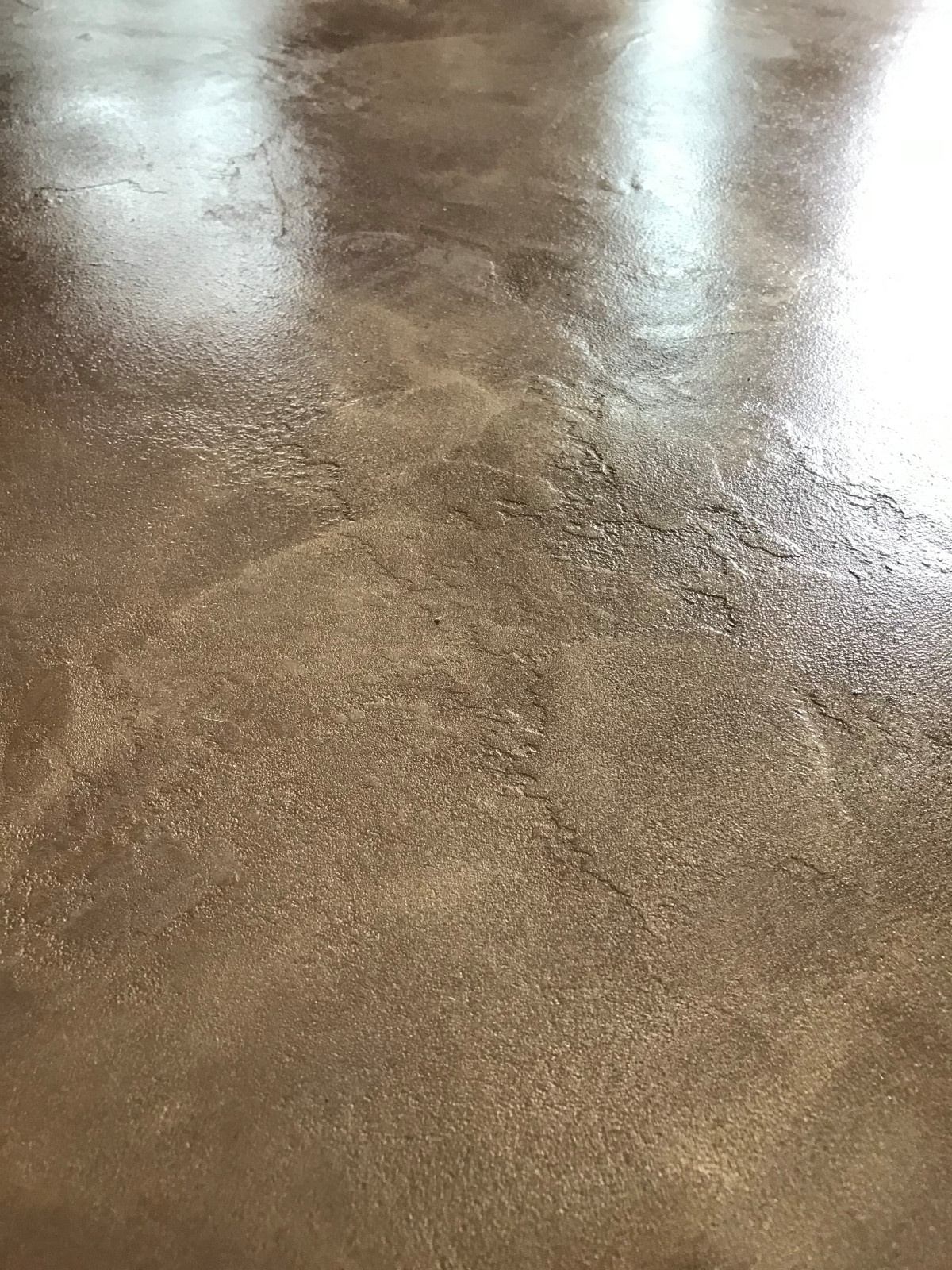 custom floor / walls and dinner room