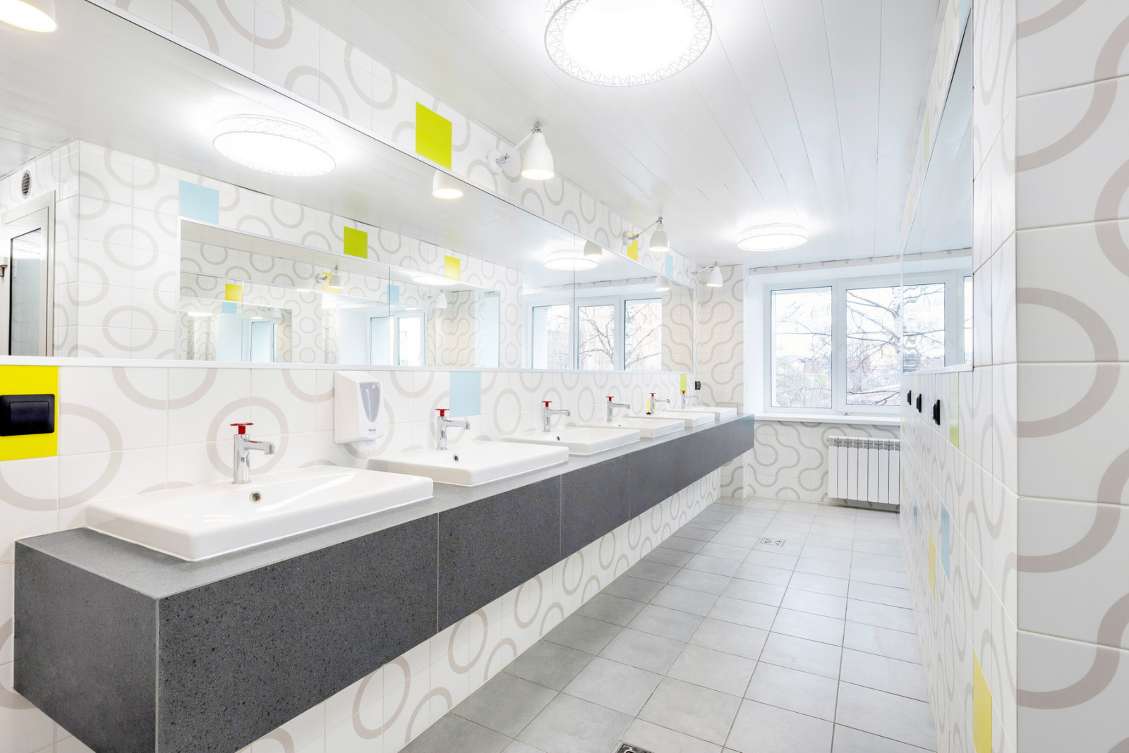 Интерьерная съемка. Студенческий кампус "AXALTA"