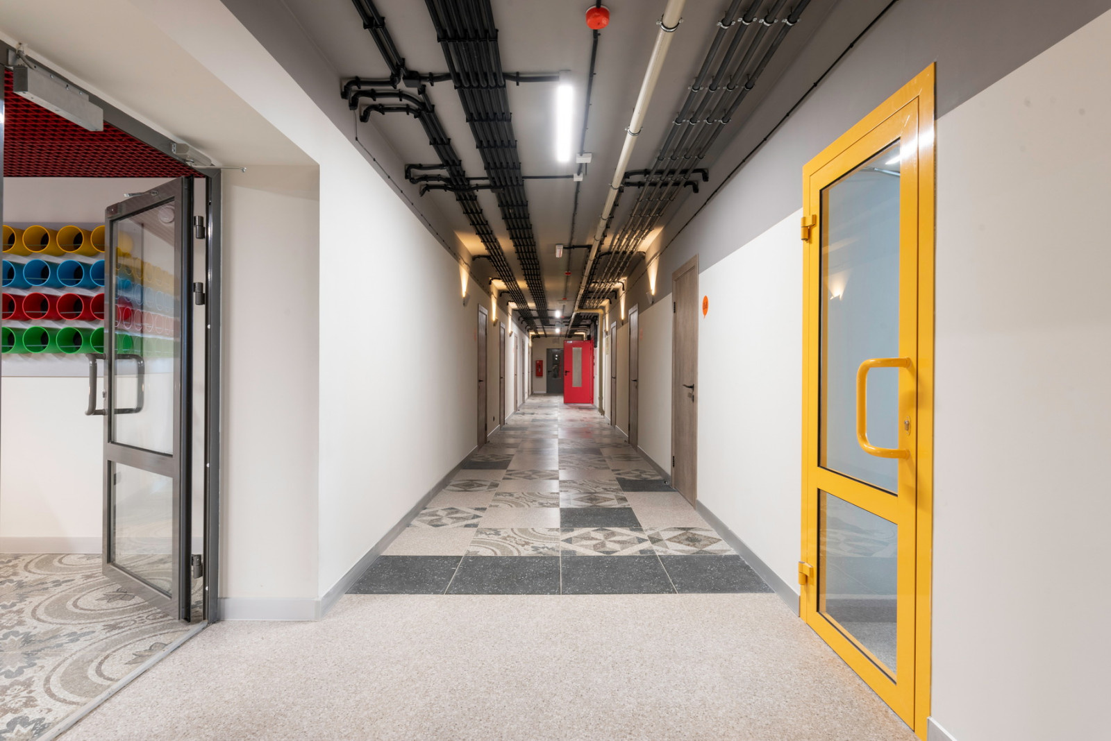 Интерьерная съемка. Студенческий кампус "AXALTA"