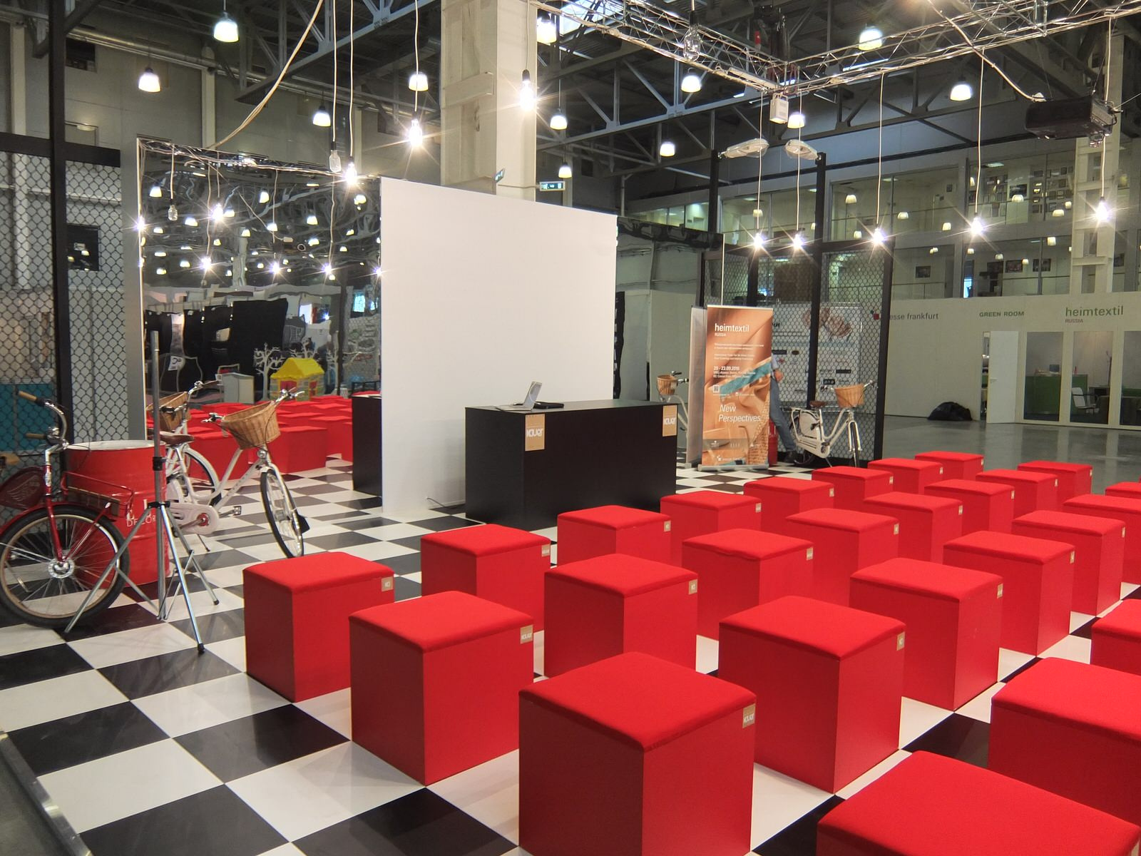Выставка HEIMTEXTIL RUSSIA 2013. Тренд-зона. Реализация проекта