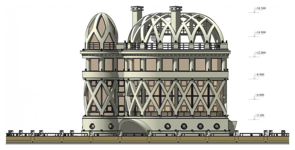 Представительство частной фирмы в Лондоне (визуализация)