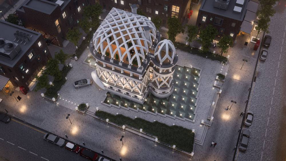 Представительство частной фирмы в Лондоне (визуализация)