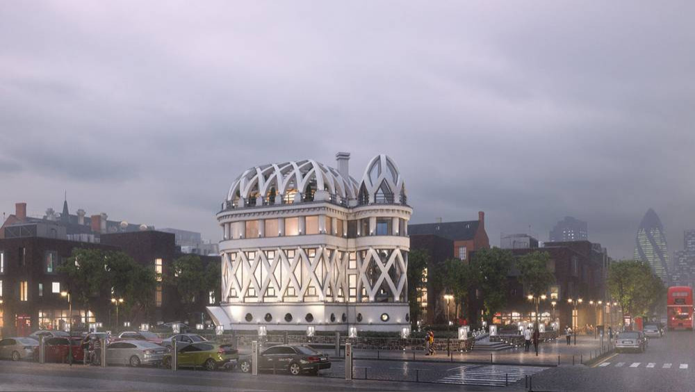 Представительство частной фирмы в Лондоне (визуализация)