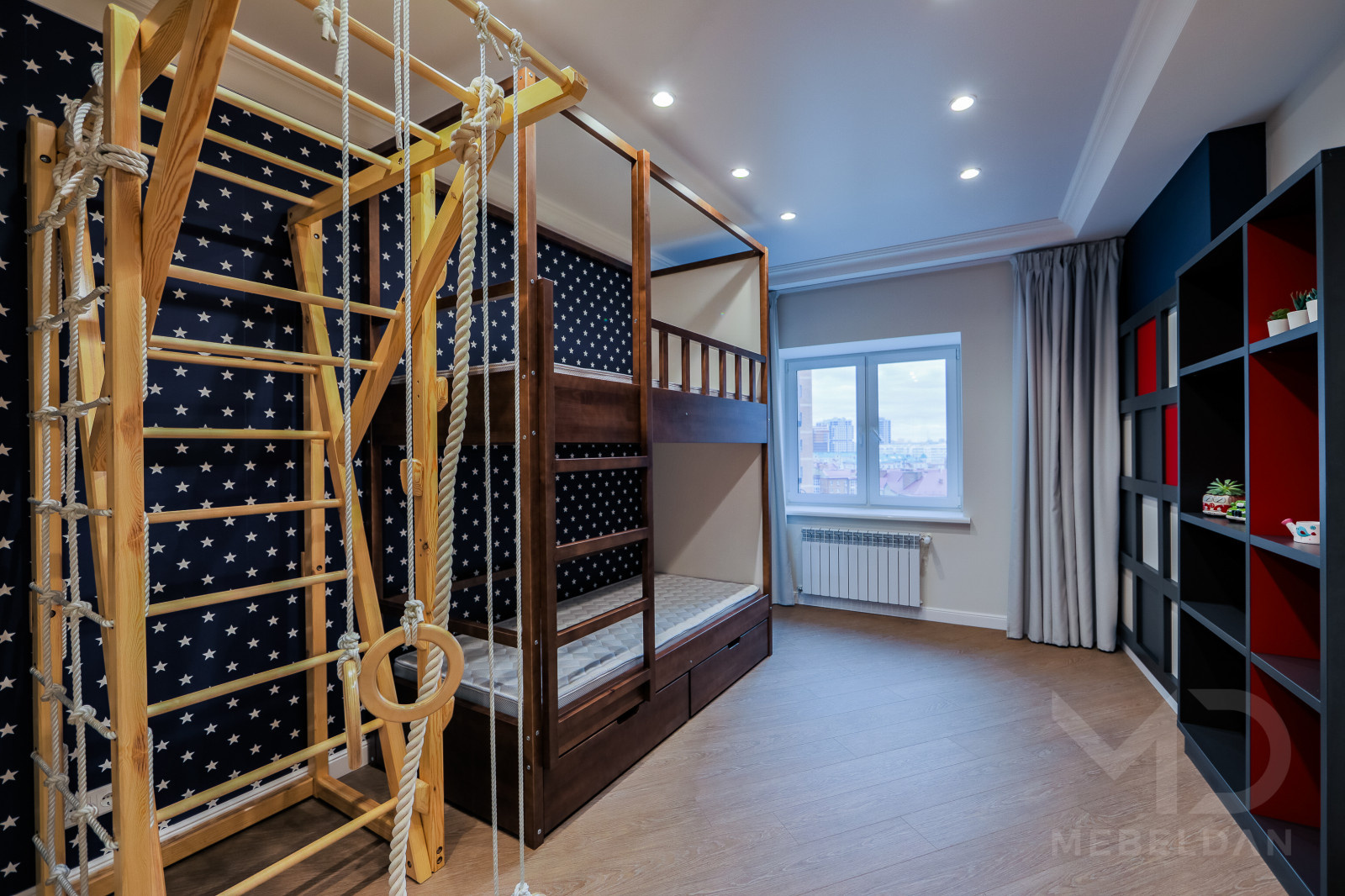 Мебель под ключ в одном стиле для квартиры 120м2