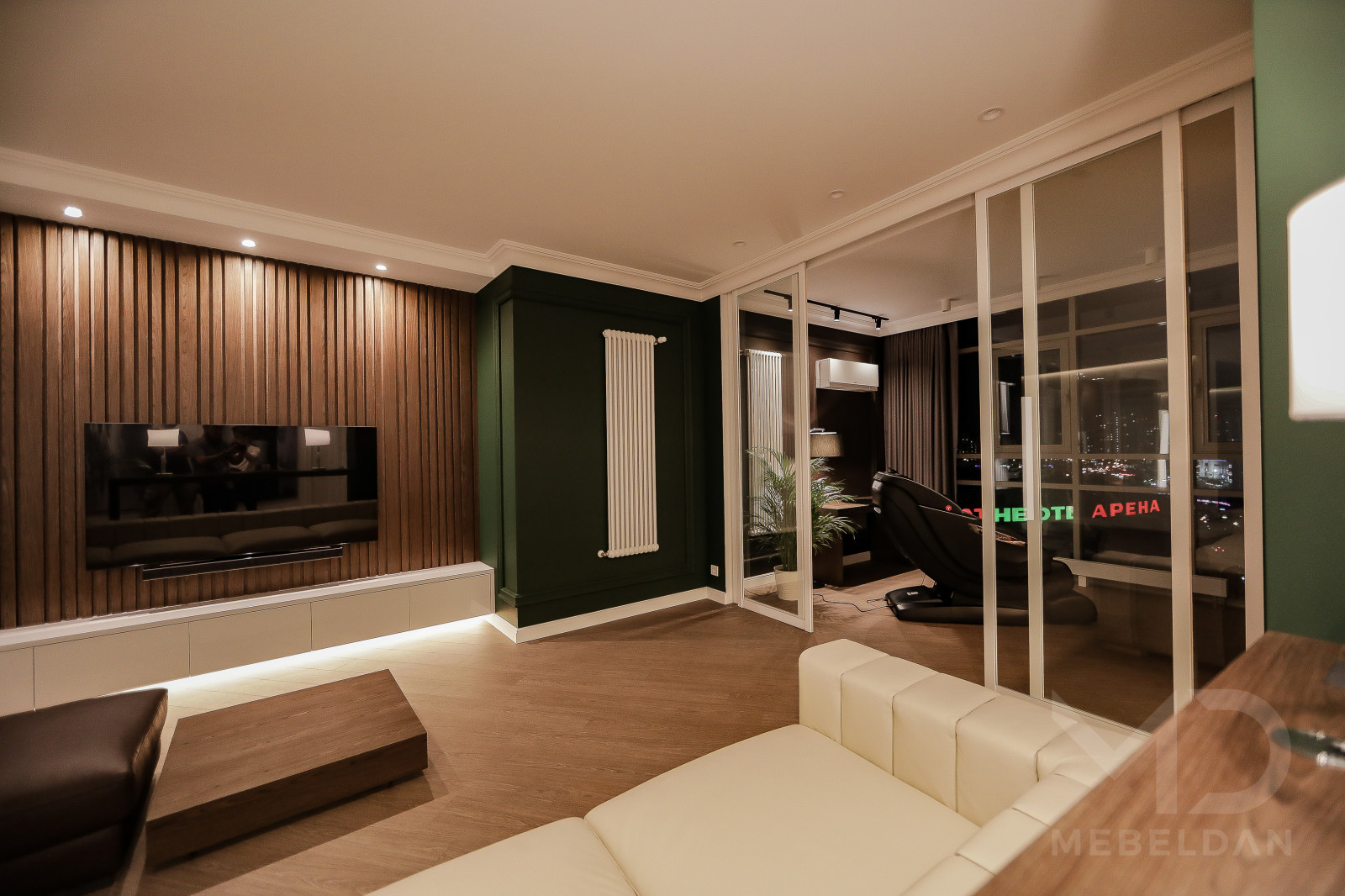 Мебель под ключ в одном стиле для квартиры 120м2