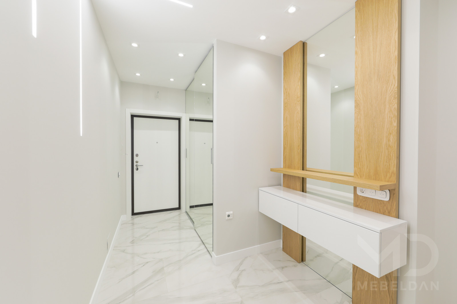 Мебель в стиле минимализм для квартиры 90м2