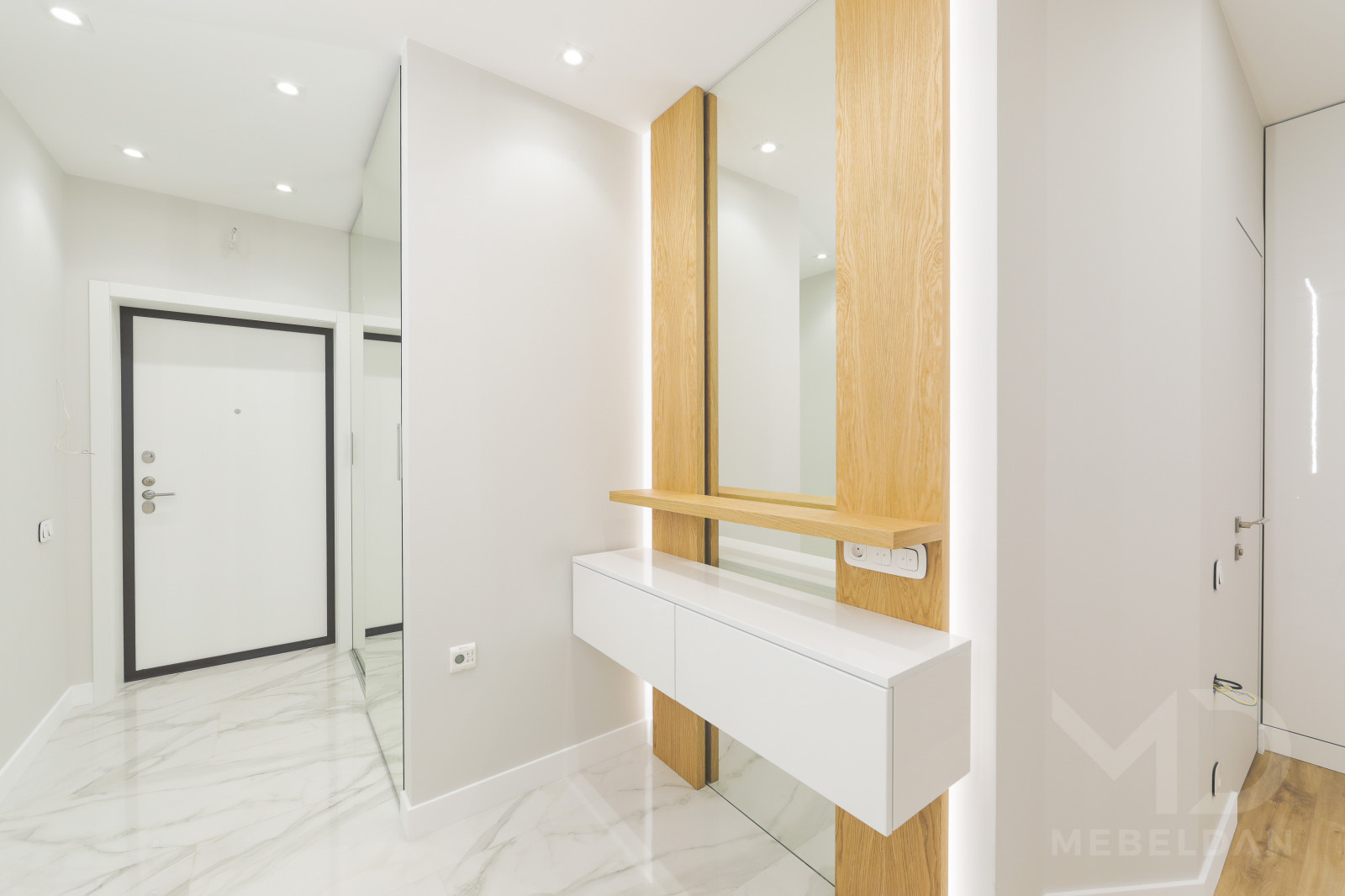 Мебель в стиле минимализм для квартиры 90м2