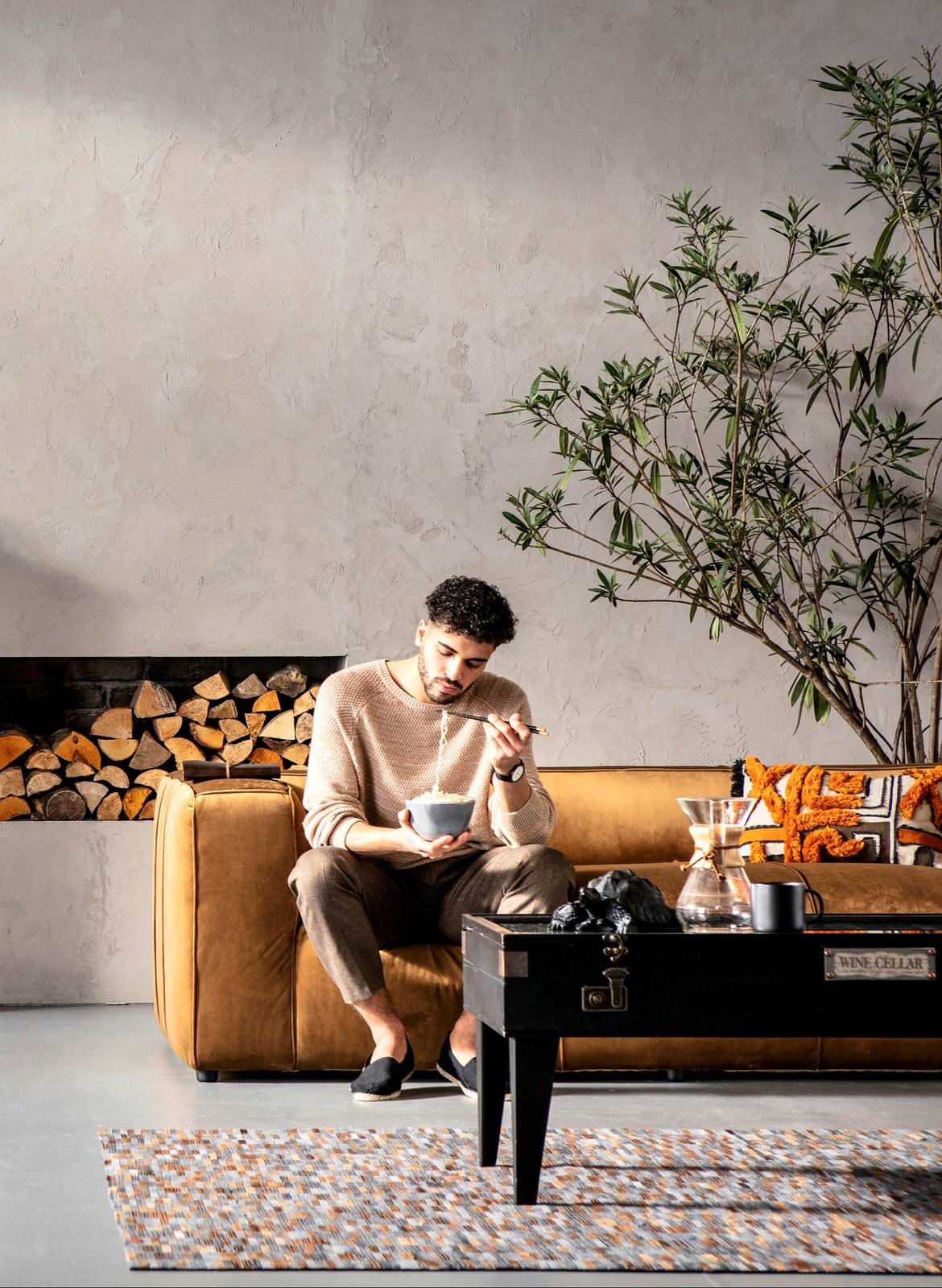 Лофт-пространство для молодого человека