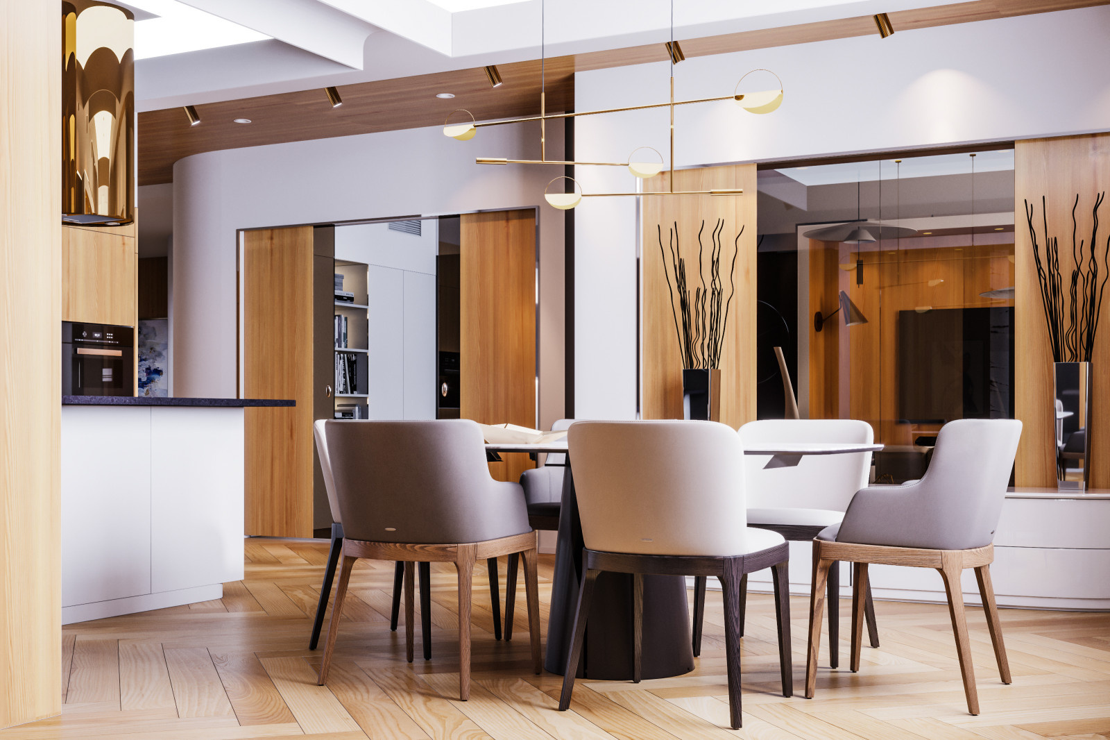 Проект "Богемия". Москва. 140 м.кв.