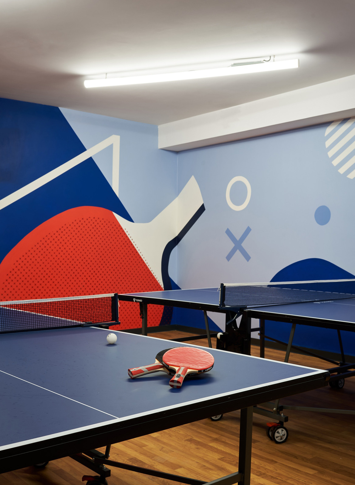 Роспись стен "Пинг - Понг"