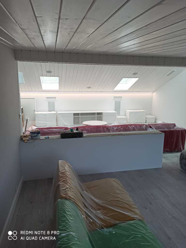 Комната отдыха для гостей в загородном доме в Сочи