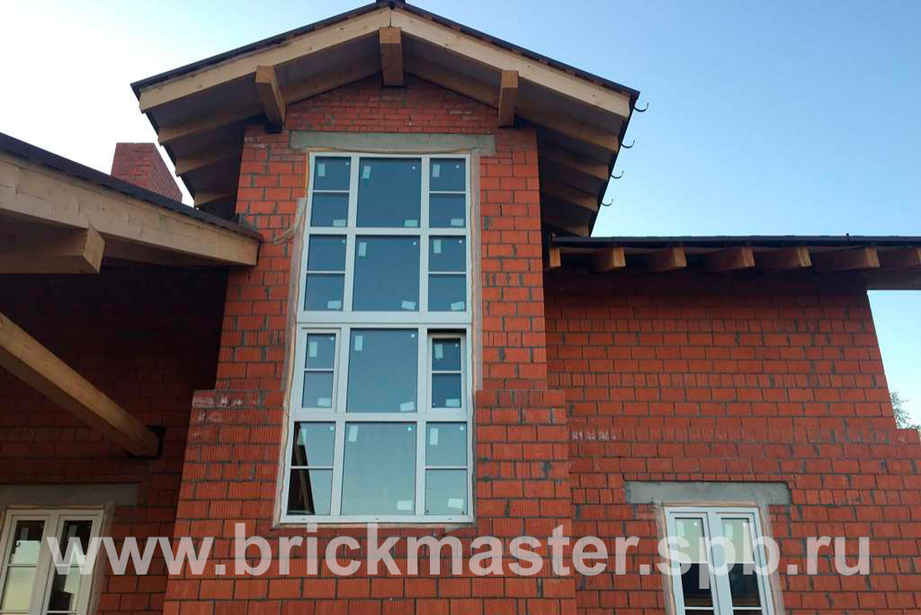 Дом из поризованного камня в КП "Земляничные поляны"